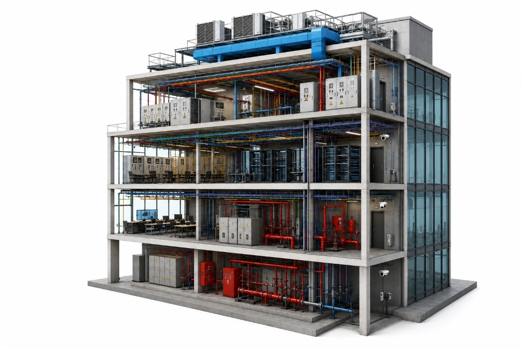 SLES Electrical & ELV Systems Cutaway