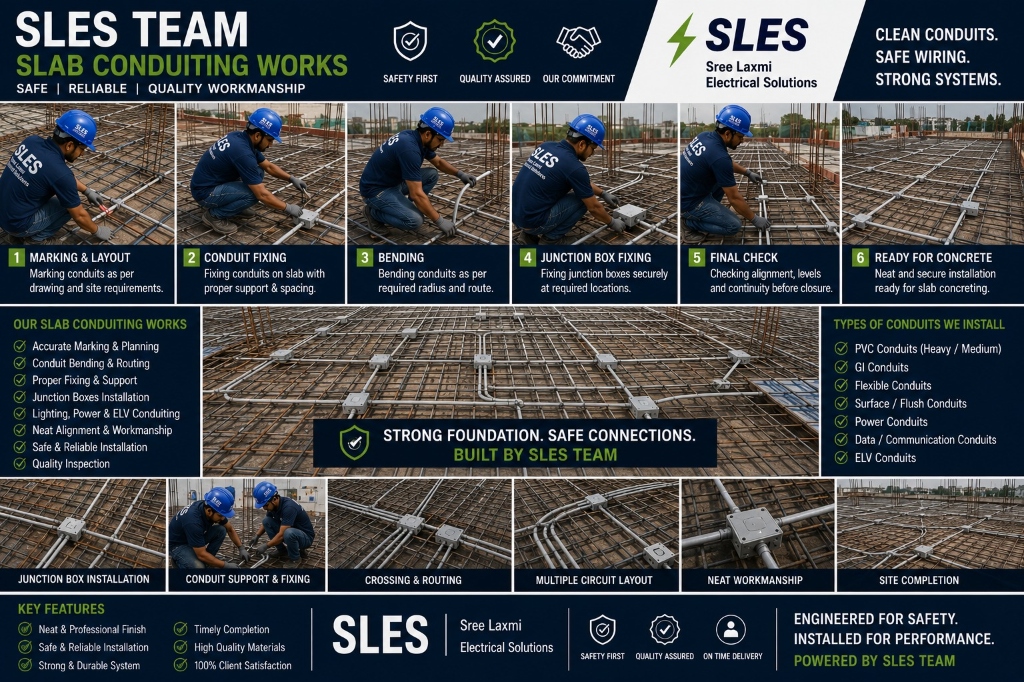 Slab Conduiting